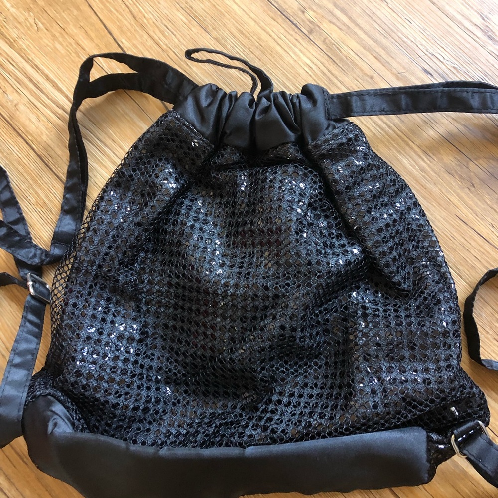 Black Sequin Backpack - image 4